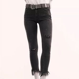 Free People Black Jeans